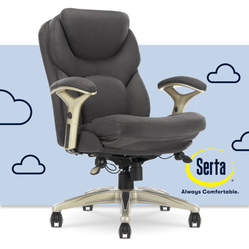 Serta at Home Serta Claremont Ergonomic Executive Office Chair with Back in Motion Technology
